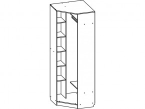 Шкаф угловой Город SV в Нюрбе - nurba.mebelnovo.ru | фото