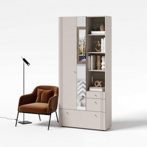 Вешалка с зеркалом Одетта (ВШ1) в Нюрбе - nurba.mebelnovo.ru | фото